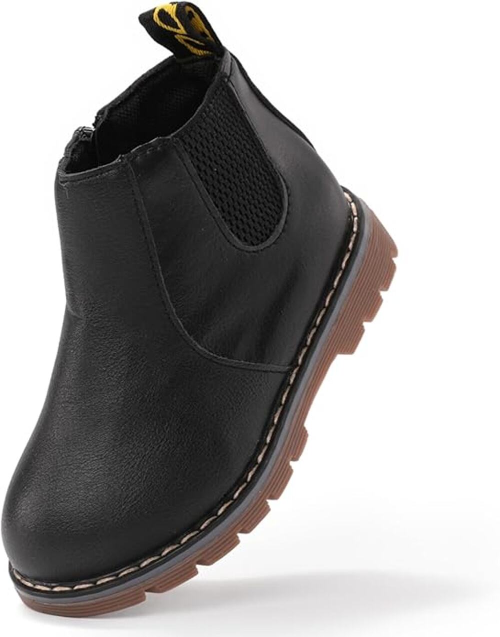 1966b PATPAT Boys Waterproof Lace Up Cowboy Toddler Boots W/Zipper 2.5LK/UK34